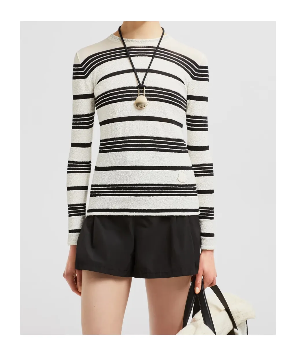 Moncler Striped Knit Sweater