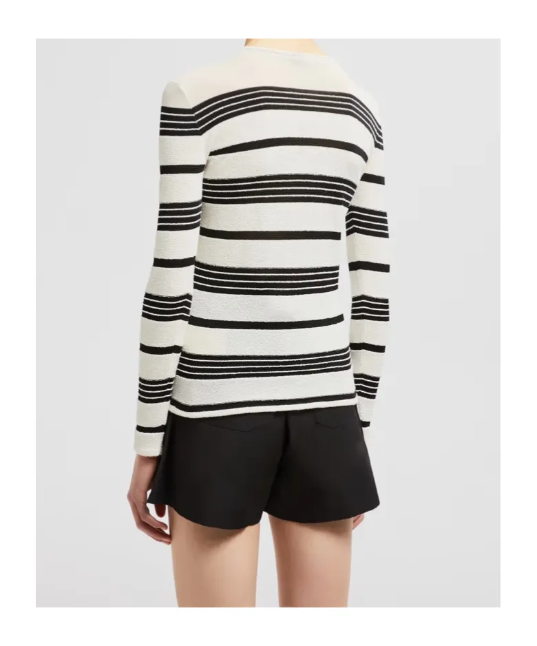 Moncler Striped Knit Sweater