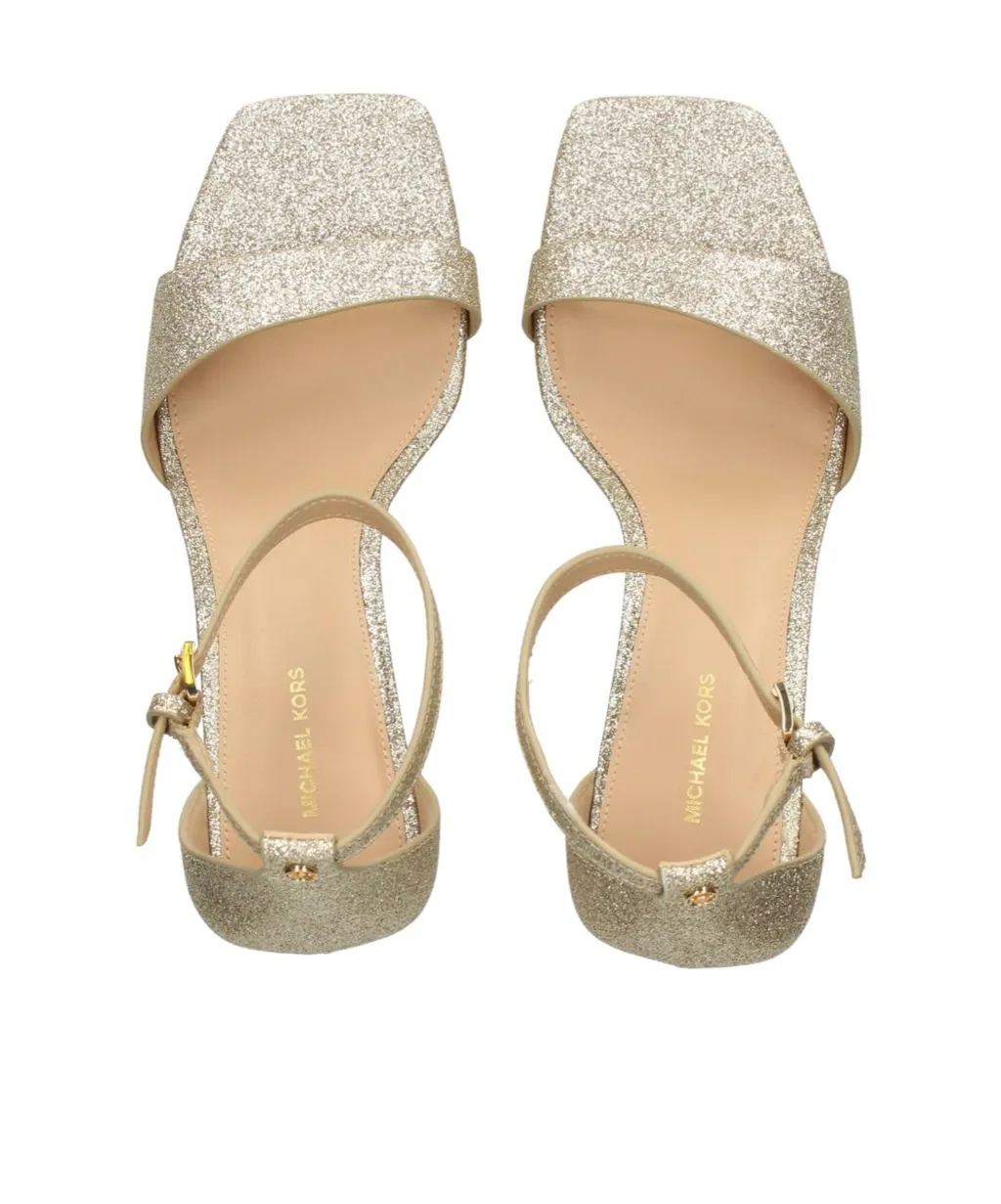 Michael Michael Kors Glitter Buckle-Fastened Sandals