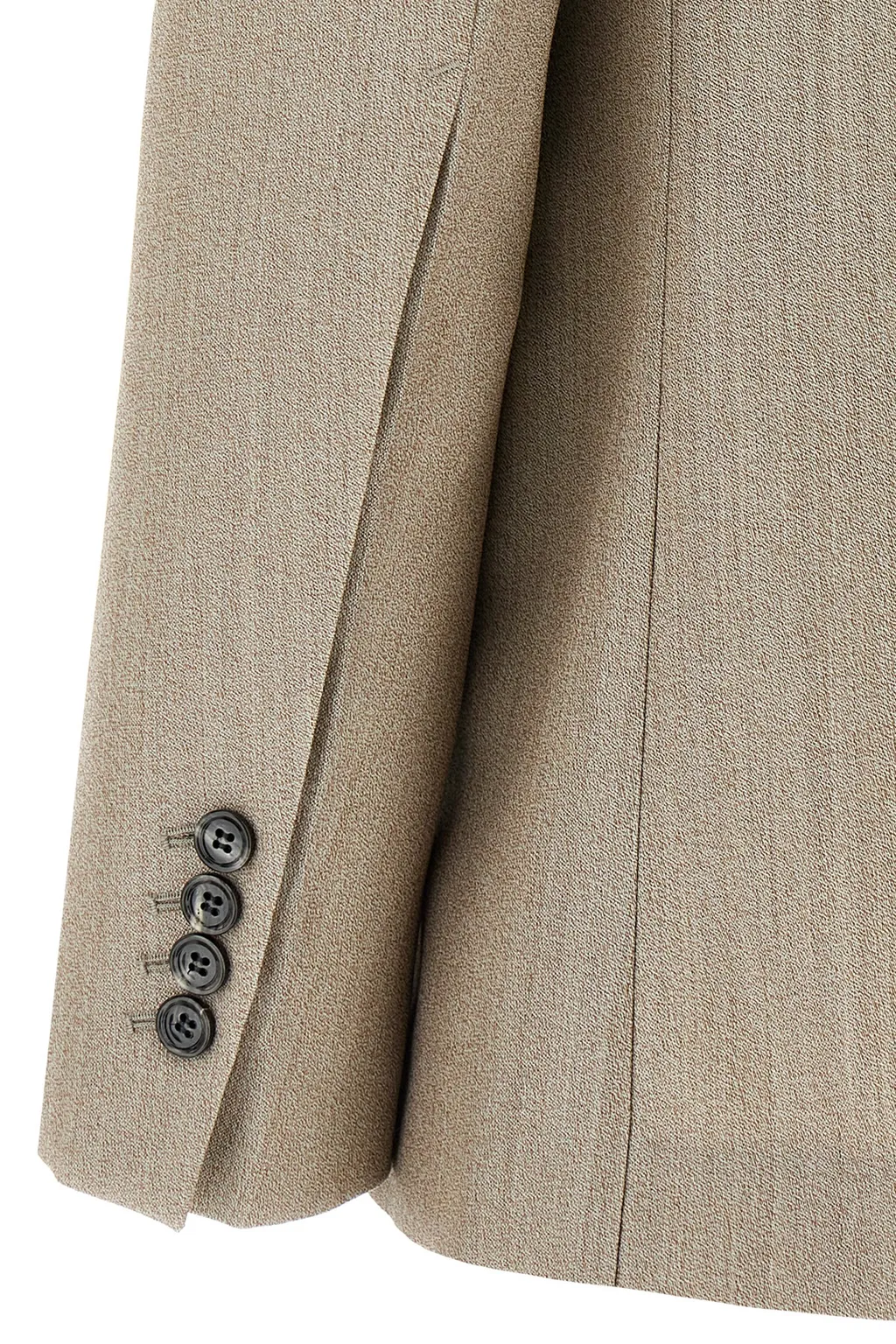 Ami Paris Double-Breasted Split Blazer