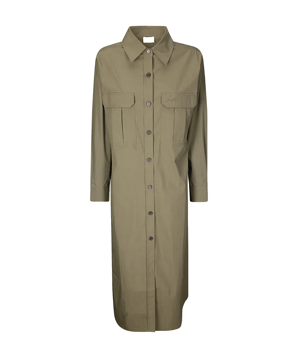 Button-Up Shirt Dress