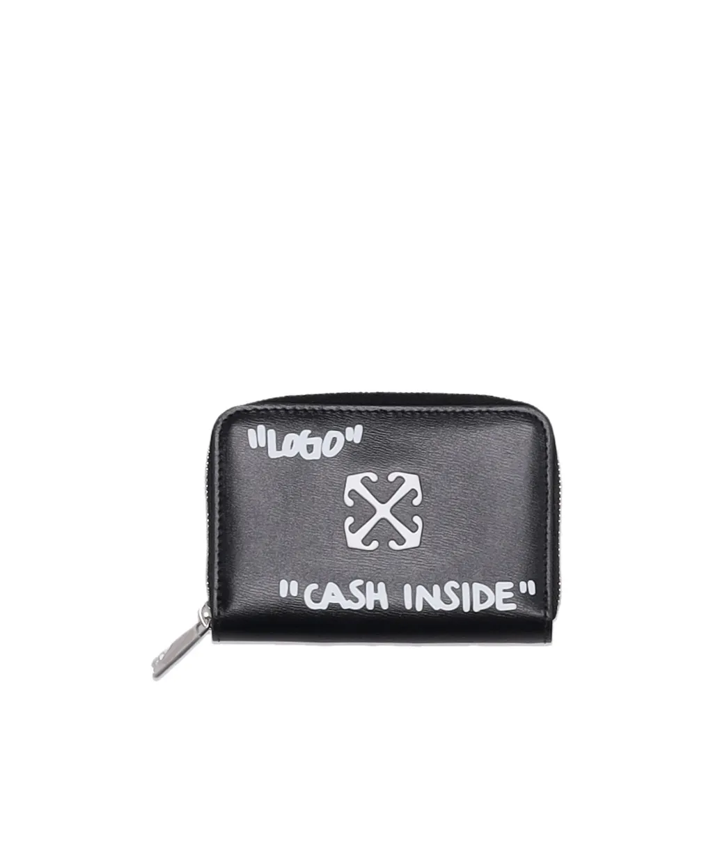 Off-White Jitney Zipped Wallet