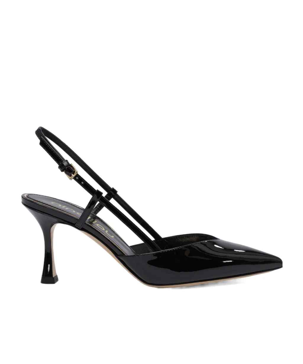 70Mm Mya Slingback Patent-Leather Pumps