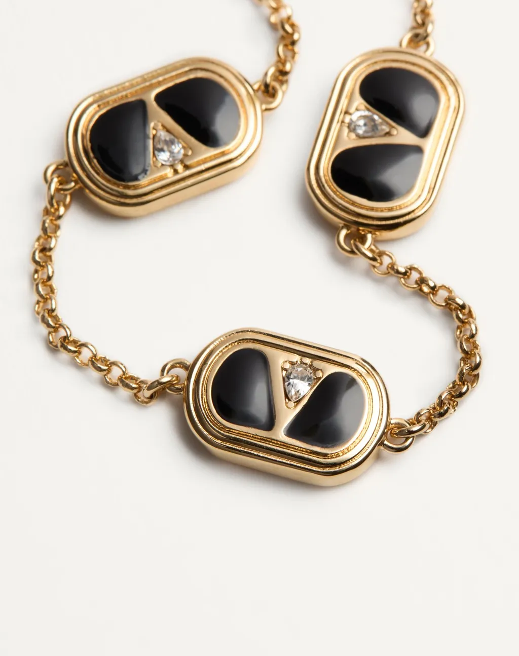 Valentino Vlogo Signature Embellished Bracelet