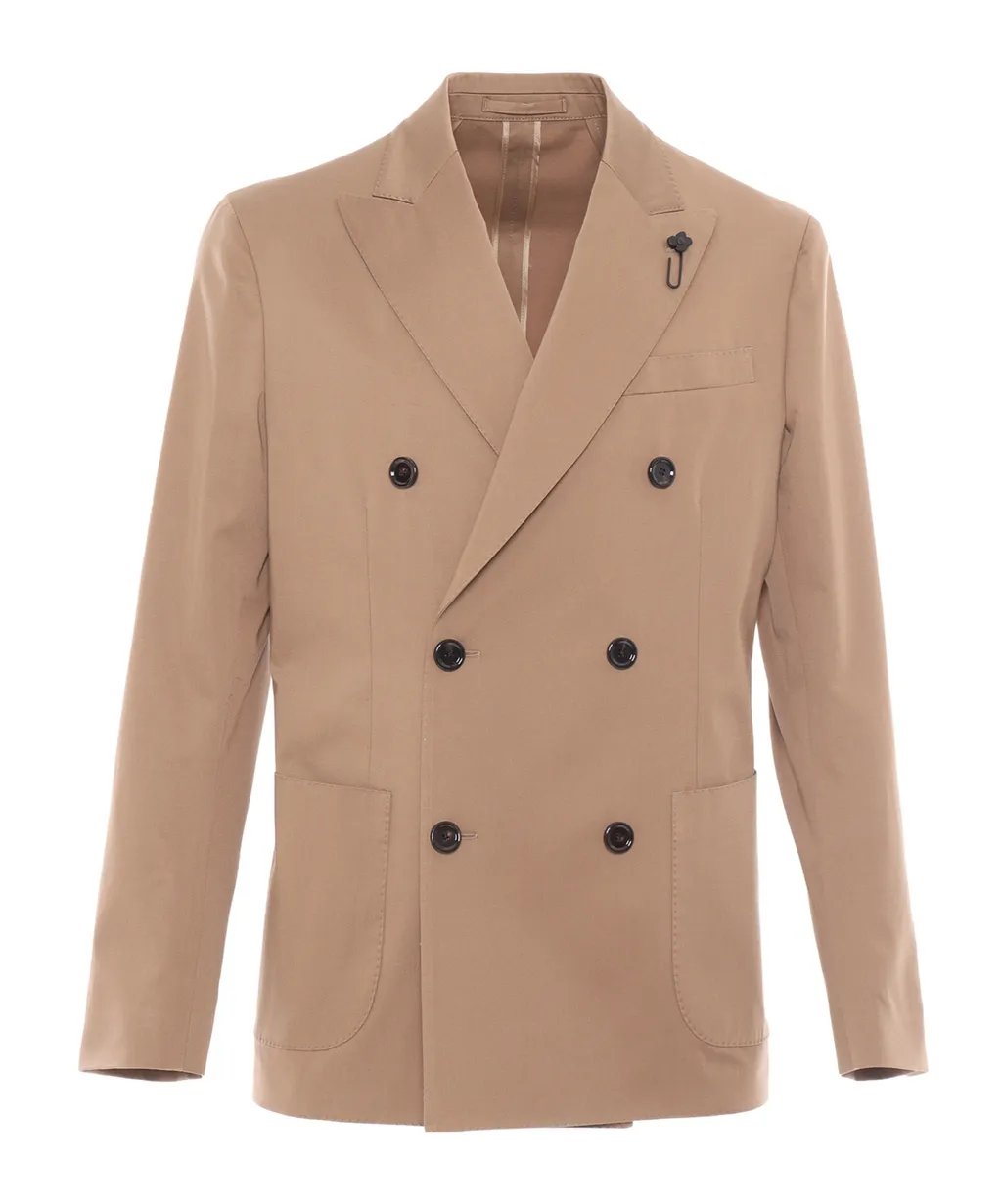 Lardini Double-Breasted Tailored Blazer