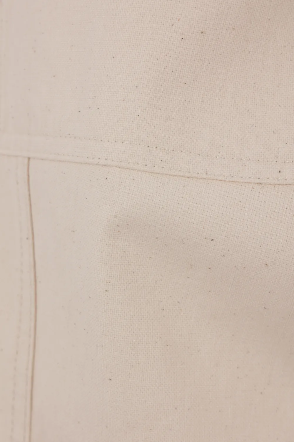 Belted Canvas Trousers