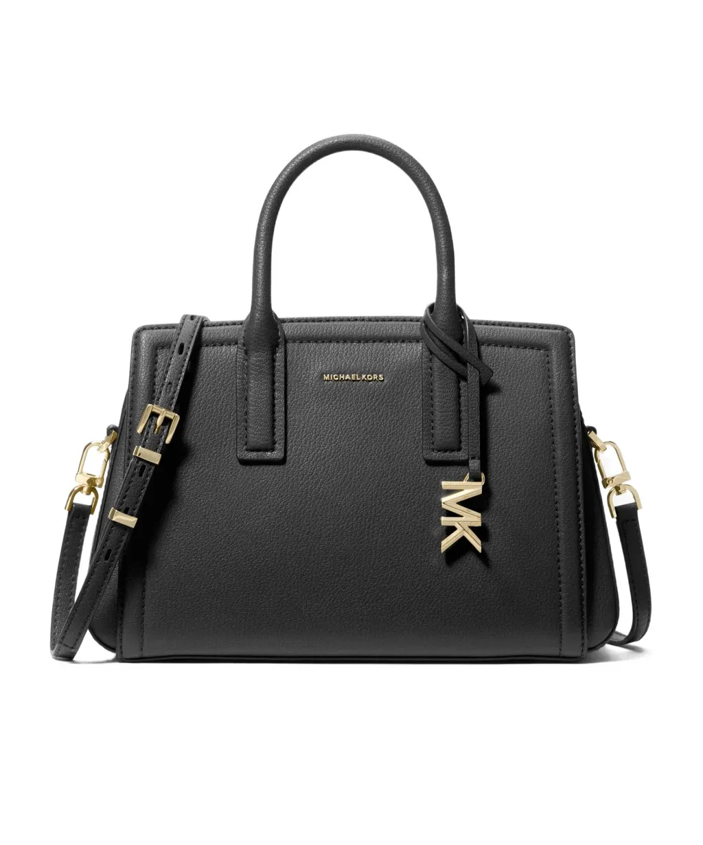 Michael Michael Kors Laila Small Pebbled Satchel Bag