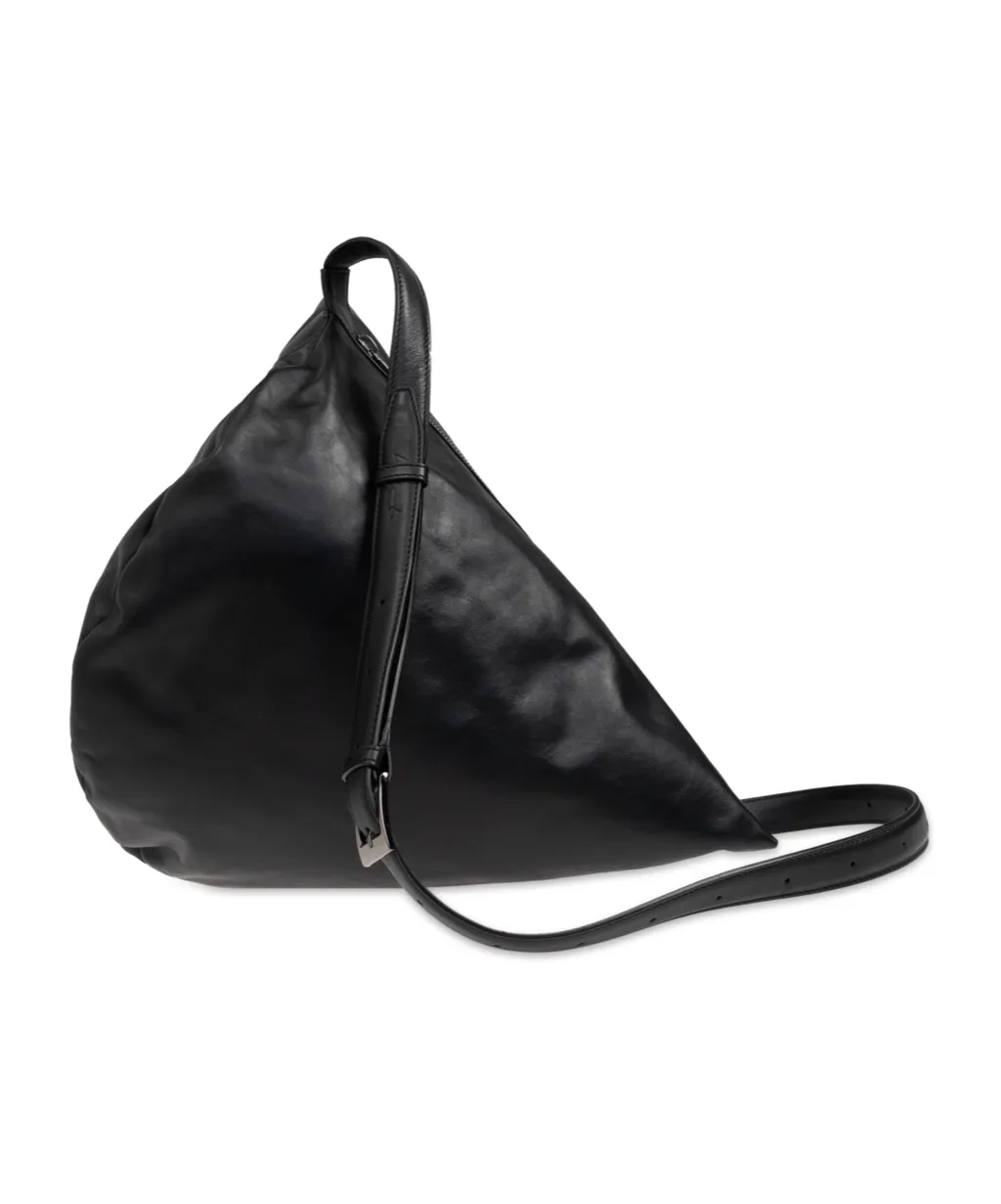 Zippered Shoulder Bag