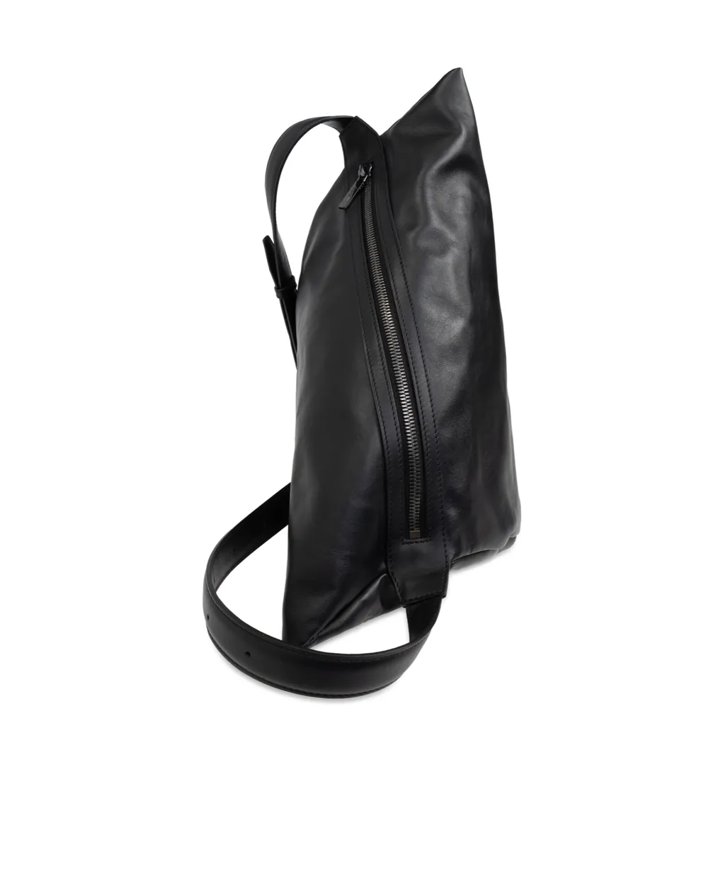 Zippered Shoulder Bag