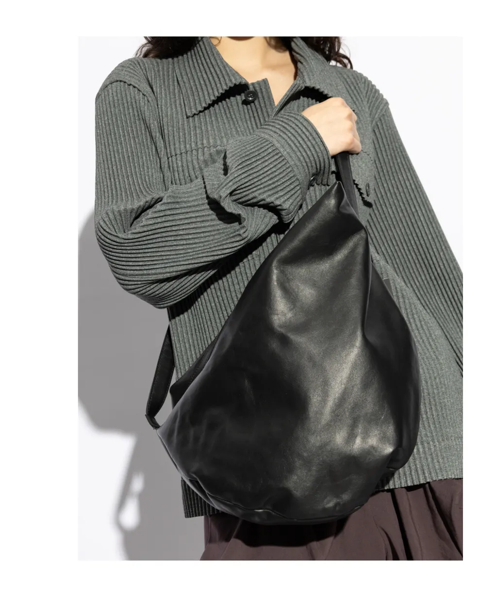 Zippered Shoulder Bag