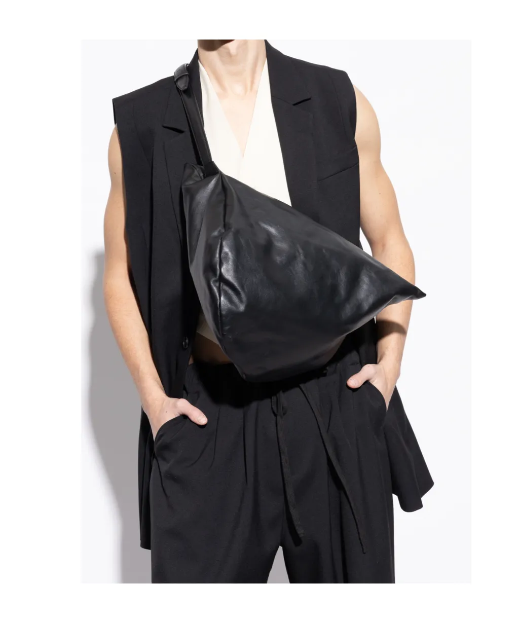 Zippered Shoulder Bag