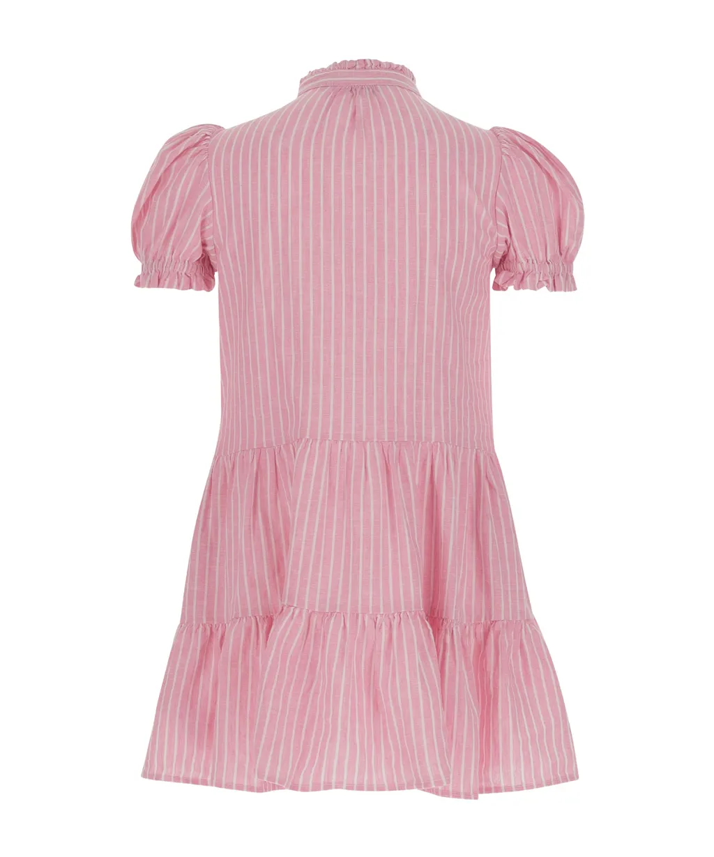 Polo Ralph Lauren Kids Striped Pleated Dress