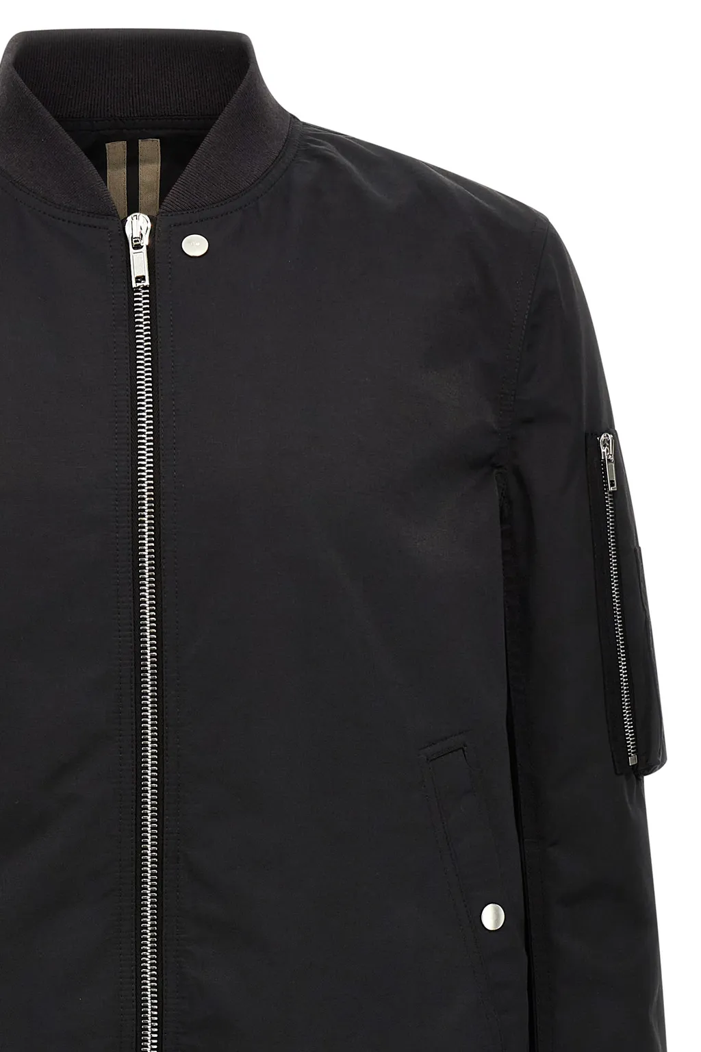 Rick Owens Drkshdw Classic Flight Zipped Bomber Jacket