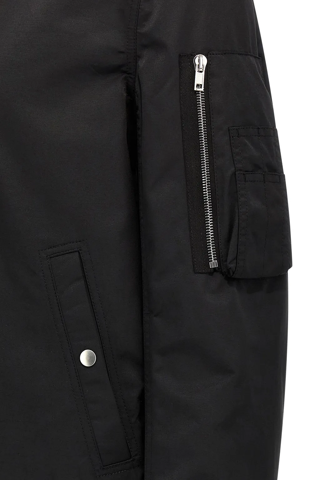 Rick Owens Drkshdw Classic Flight Zipped Bomber Jacket