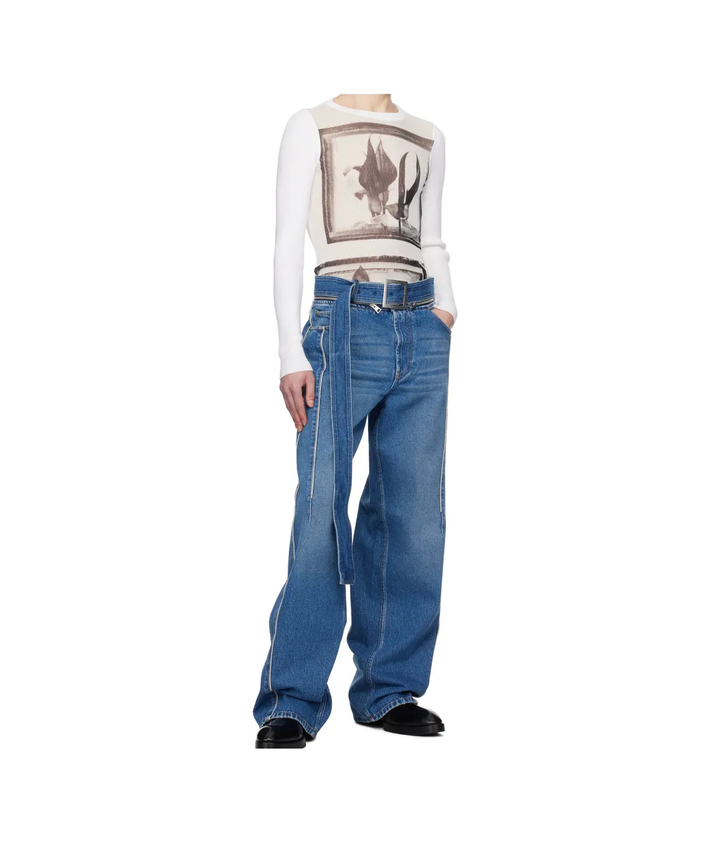 Crew Neck Long Sleeve T-Shirt