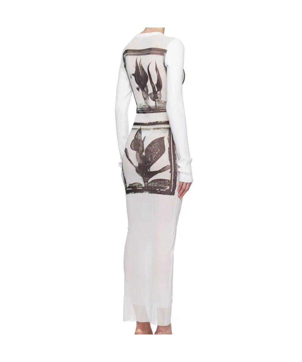 Round Neck Long Dress