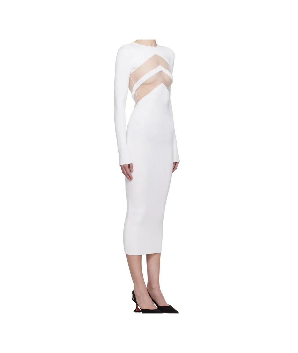Round Neck Long Sleeve Dress