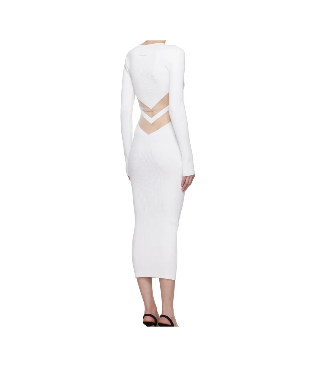 Round Neck Long Sleeve Dress