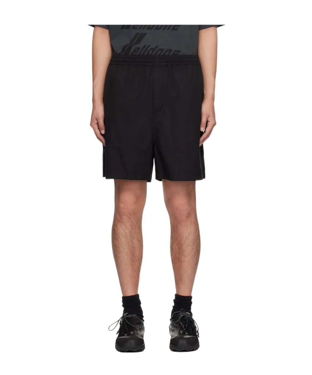 Black Track Shorts