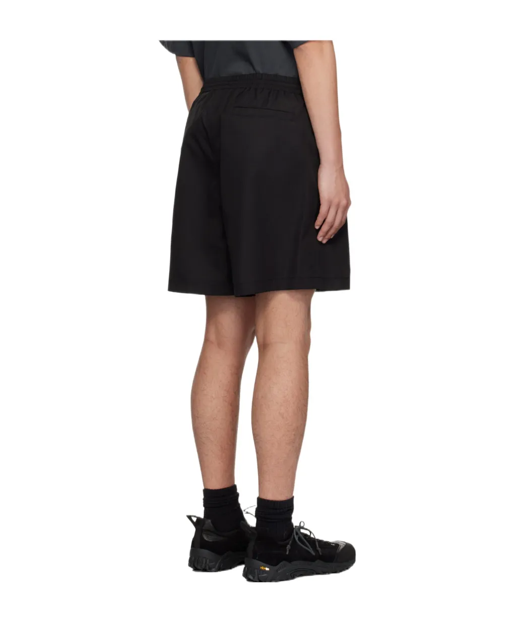 Black Track Shorts