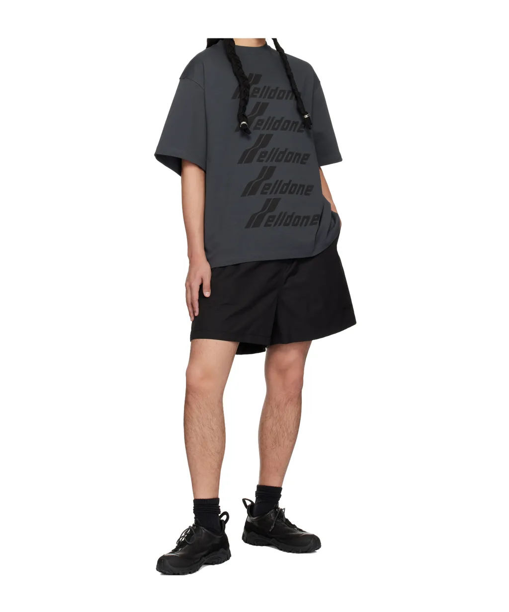 Black Track Shorts