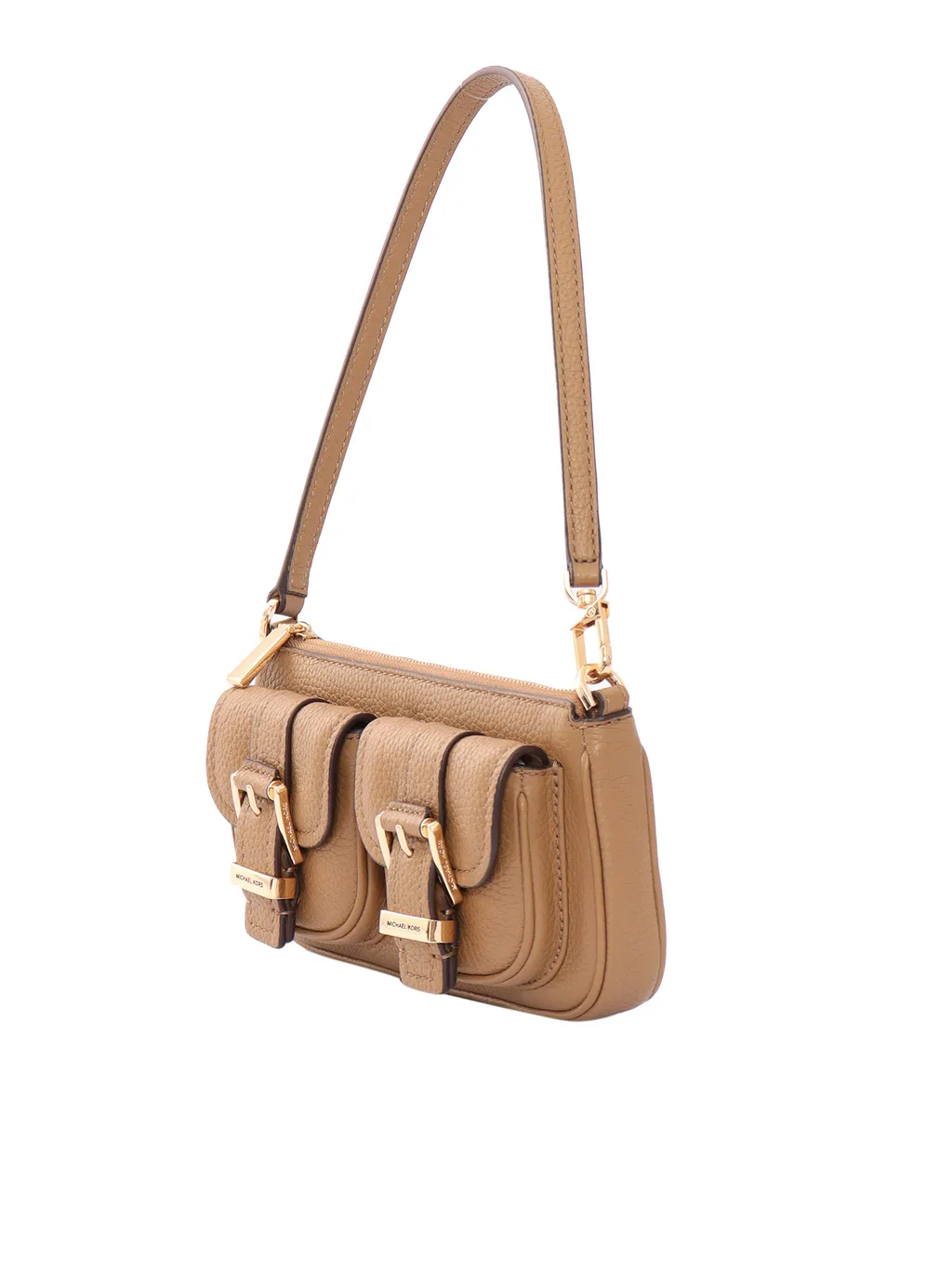 Michael Michael Kors Zoe Buckle Detailed Shoulder Bag