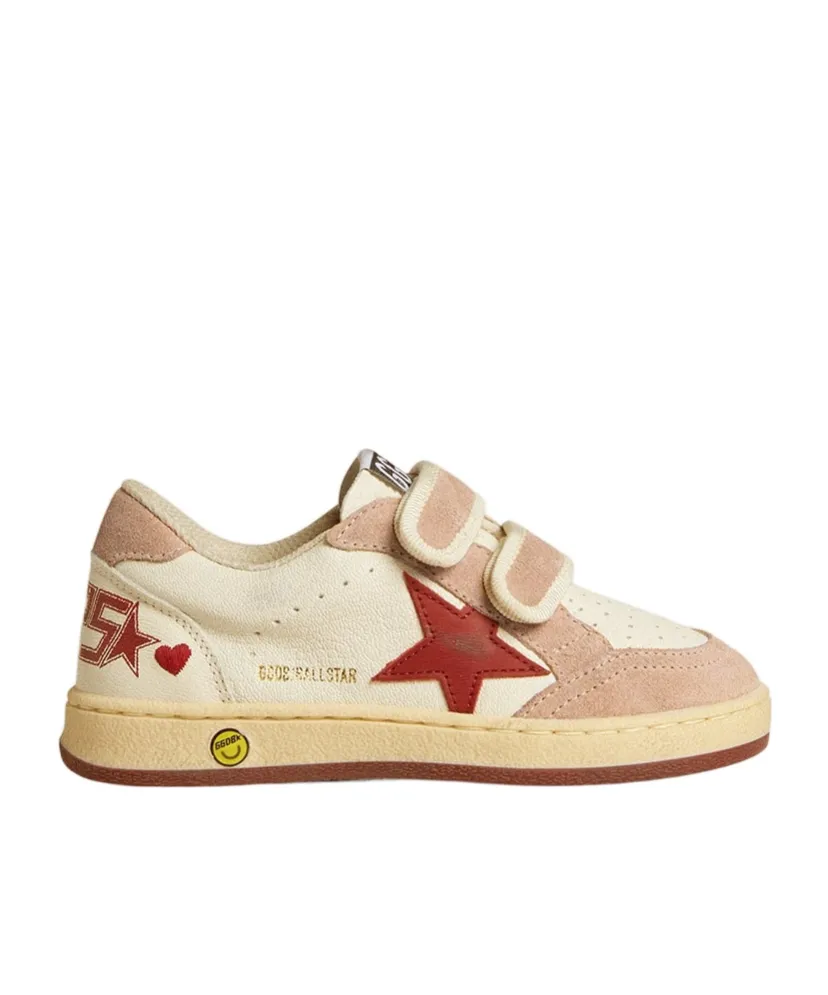 Golden Goose Kids Ball Star Touch Strap Sneakers