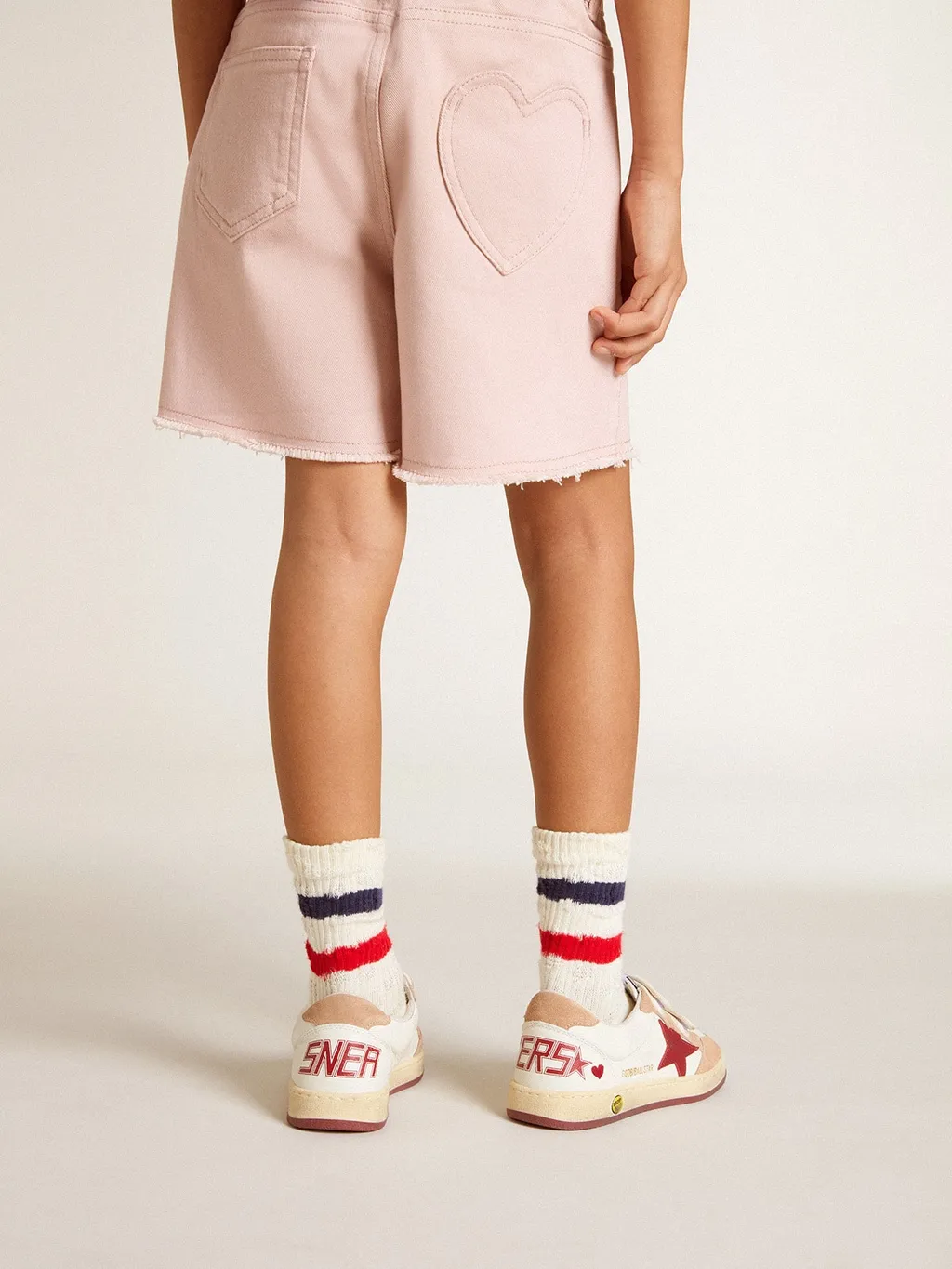 Golden Goose Kids Ball Star Touch Strap Sneakers