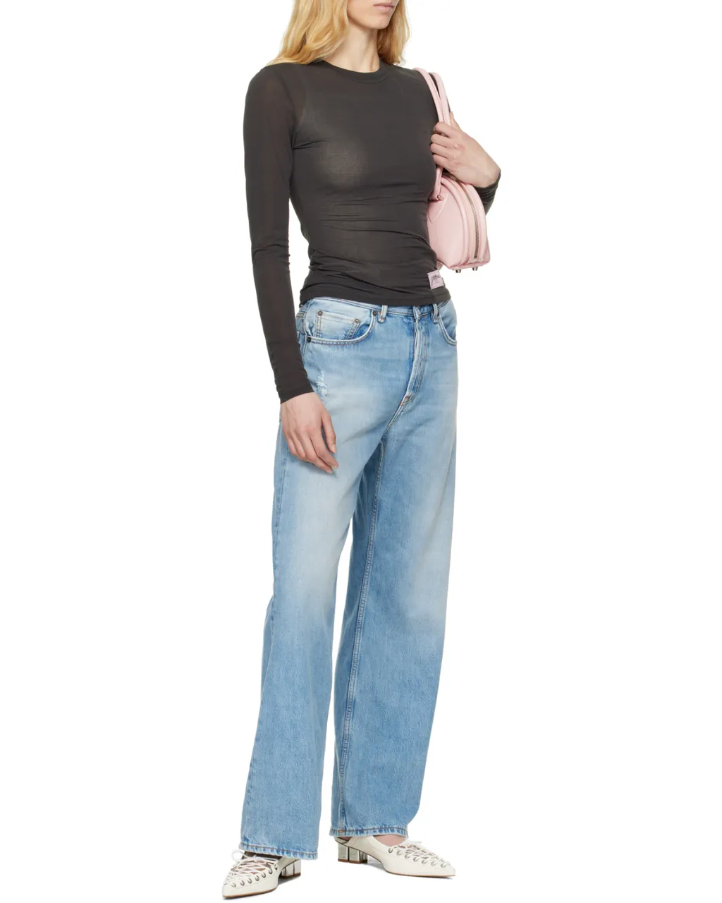 Ganni Eco Leather Heeled Mules