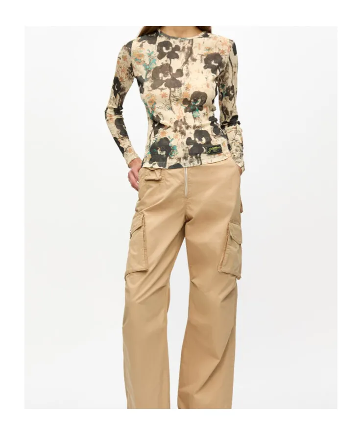 Ganni Twill Trousers
