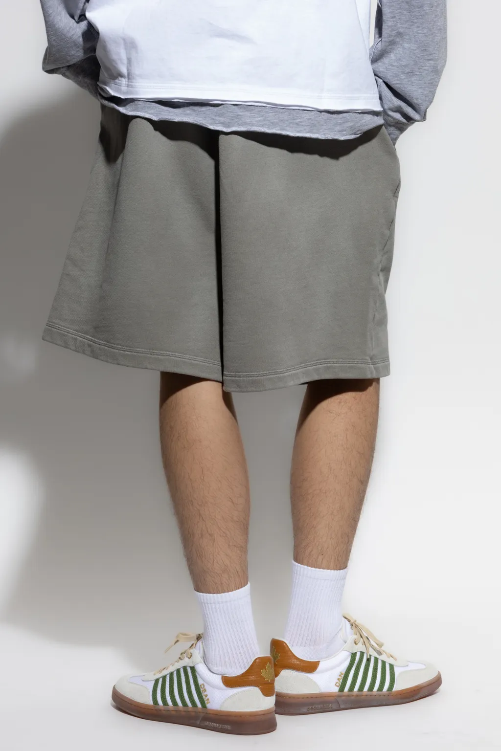 Dsquared2 Elasticated Waistband Knee-Length Shorts