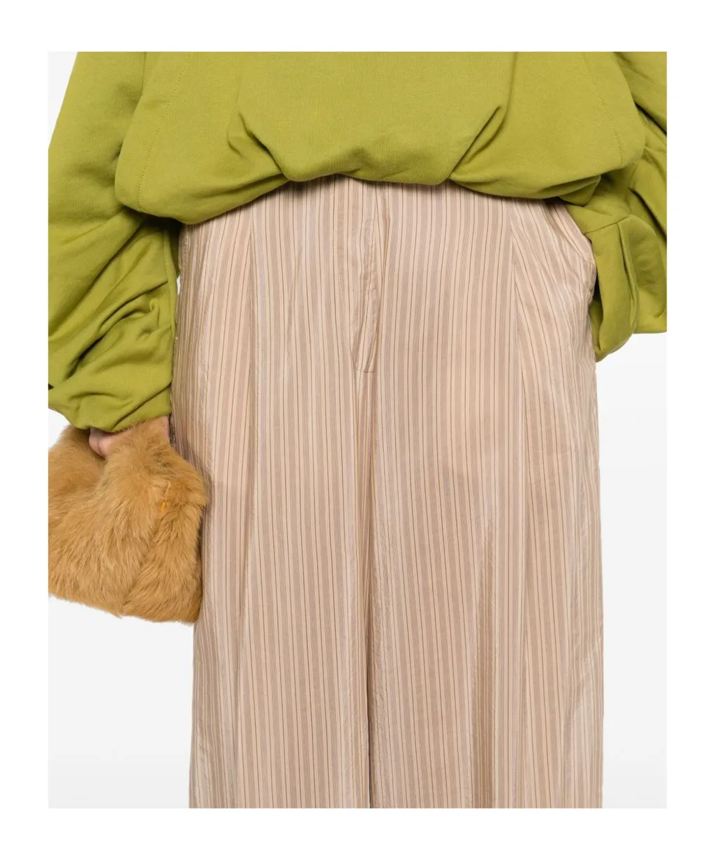 Elastic Waist Casual Pants