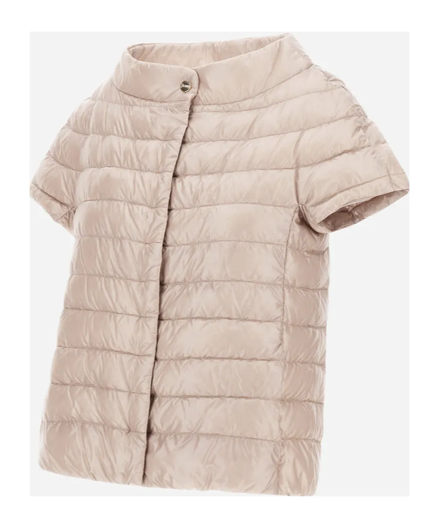 Herno Greta Short-Sleeved Puffer Jacket