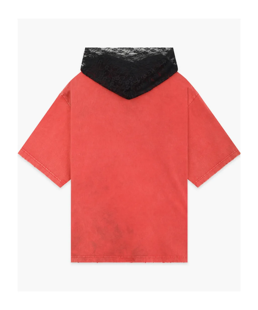 Heart Crosslayered Hoodie