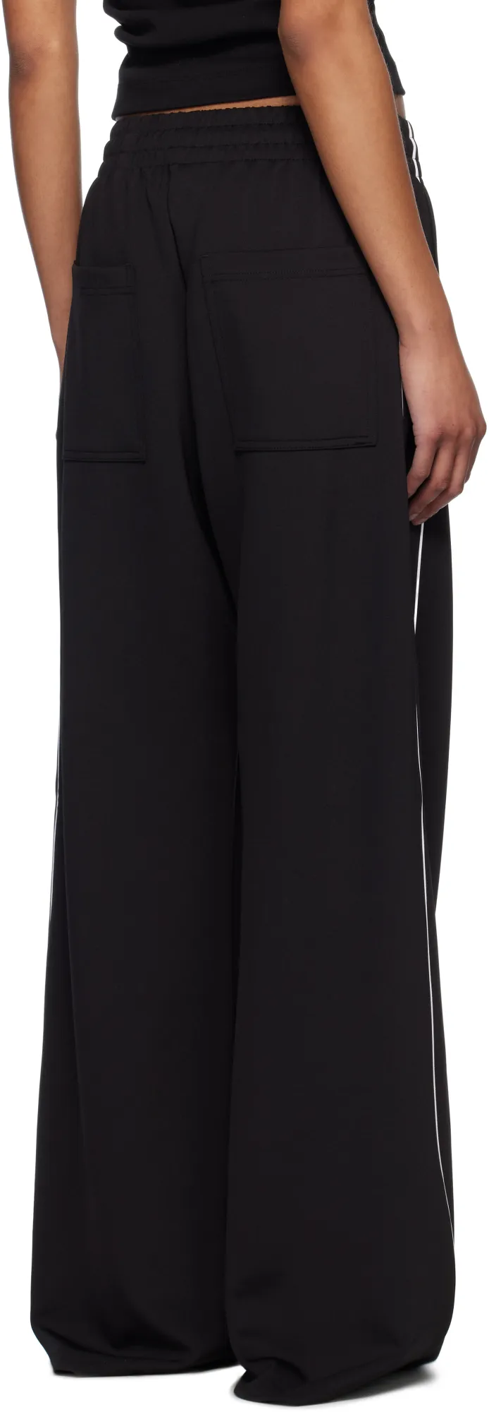 Elastic Waist Casual Pants