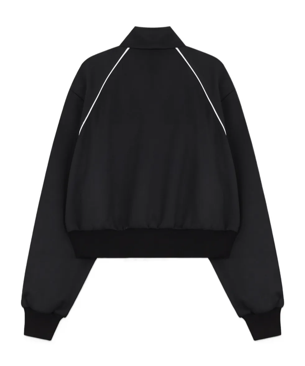 Embroidery Stand-Neck Jacket