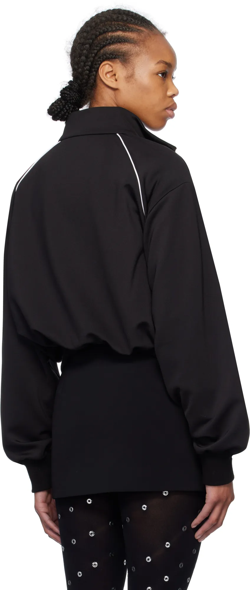 Embroidery Stand-Neck Jacket