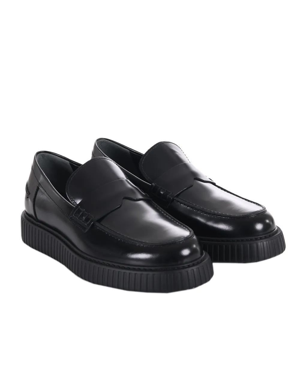 Hogan Front Mask Flat Shoes