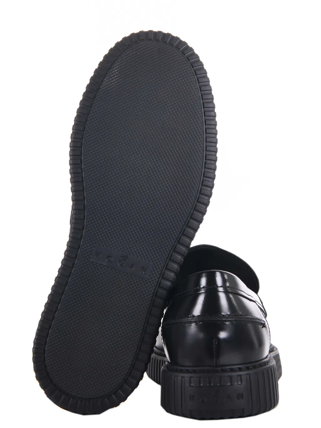 Hogan Front Mask Flat Shoes