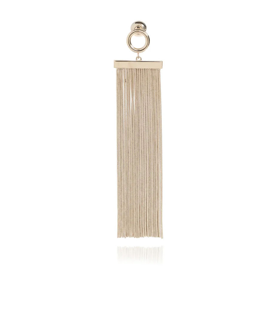 Fringe-Detailing Earrings