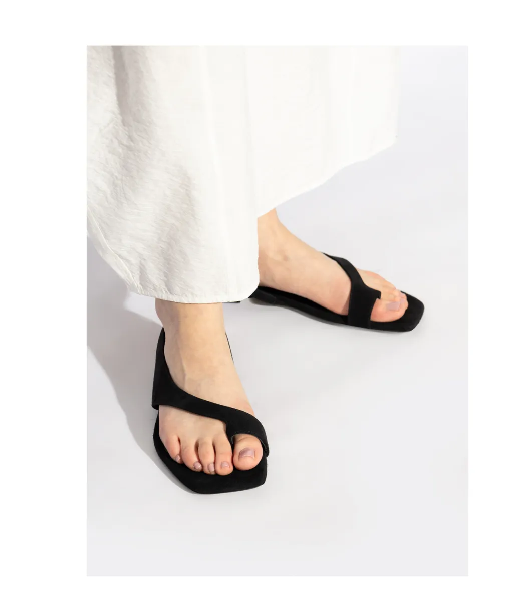 Suede Sandals
