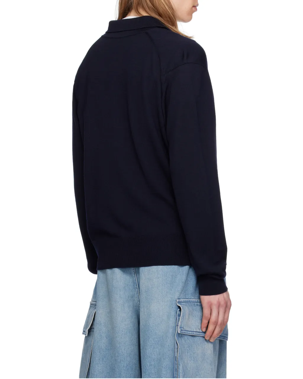 Ami Paris Ami De Coeur Knitted Cardigan