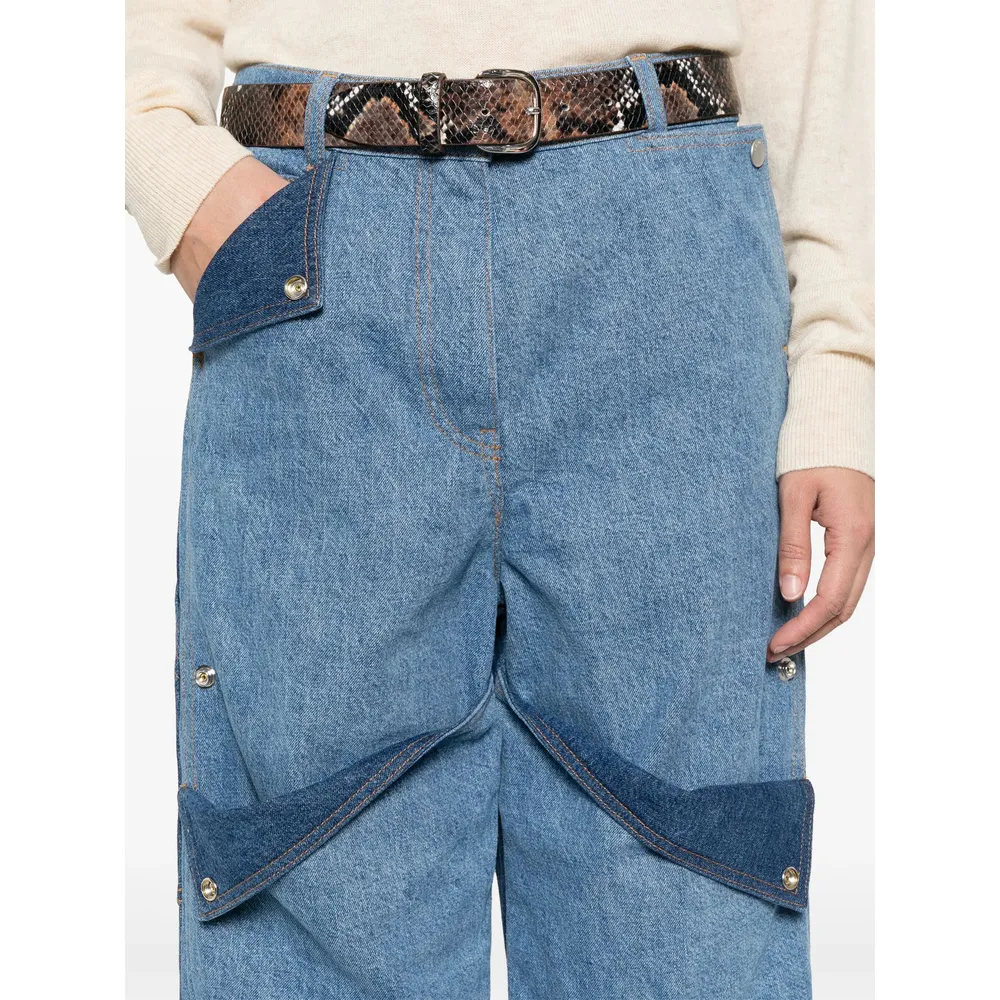 Multipocket Cargo Jeans In Japanese Denim