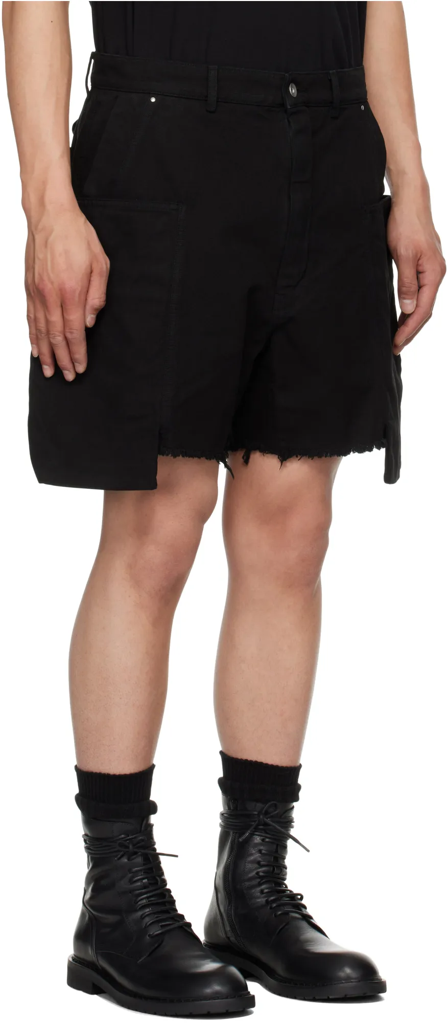 Rick Owens Drkshdw Bermuda Cargo Shorts