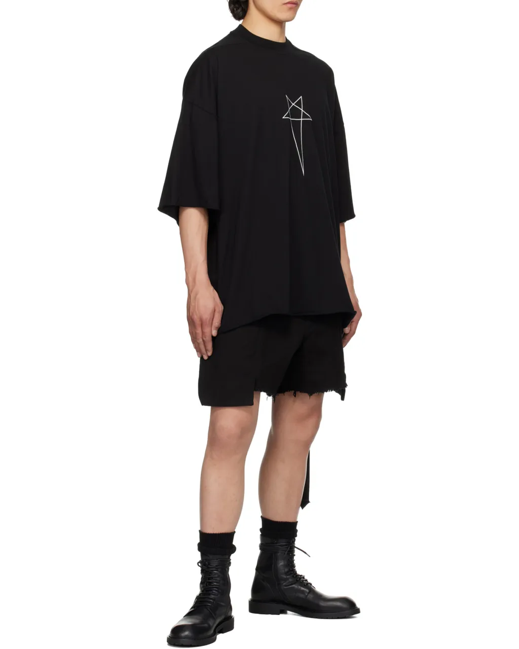 Rick Owens Drkshdw Bermuda Cargo Shorts