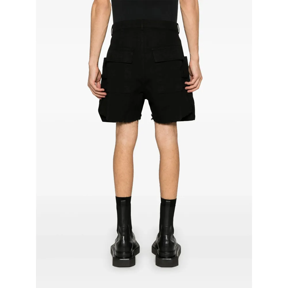 Rick Owens Drkshdw Bermuda Cargo Shorts
