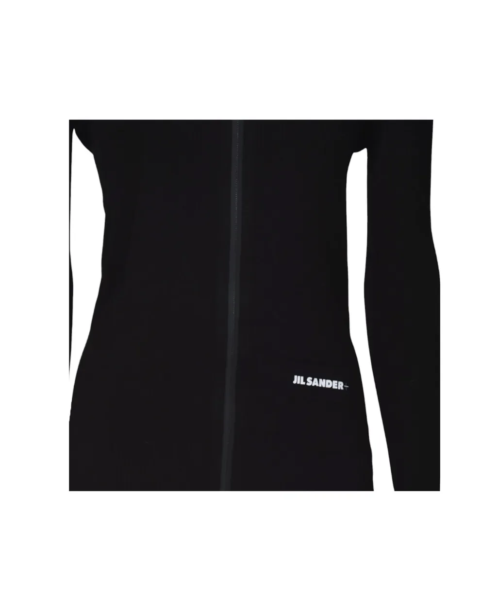 Jil Sander+ Hooded Zip-Up Cardigan