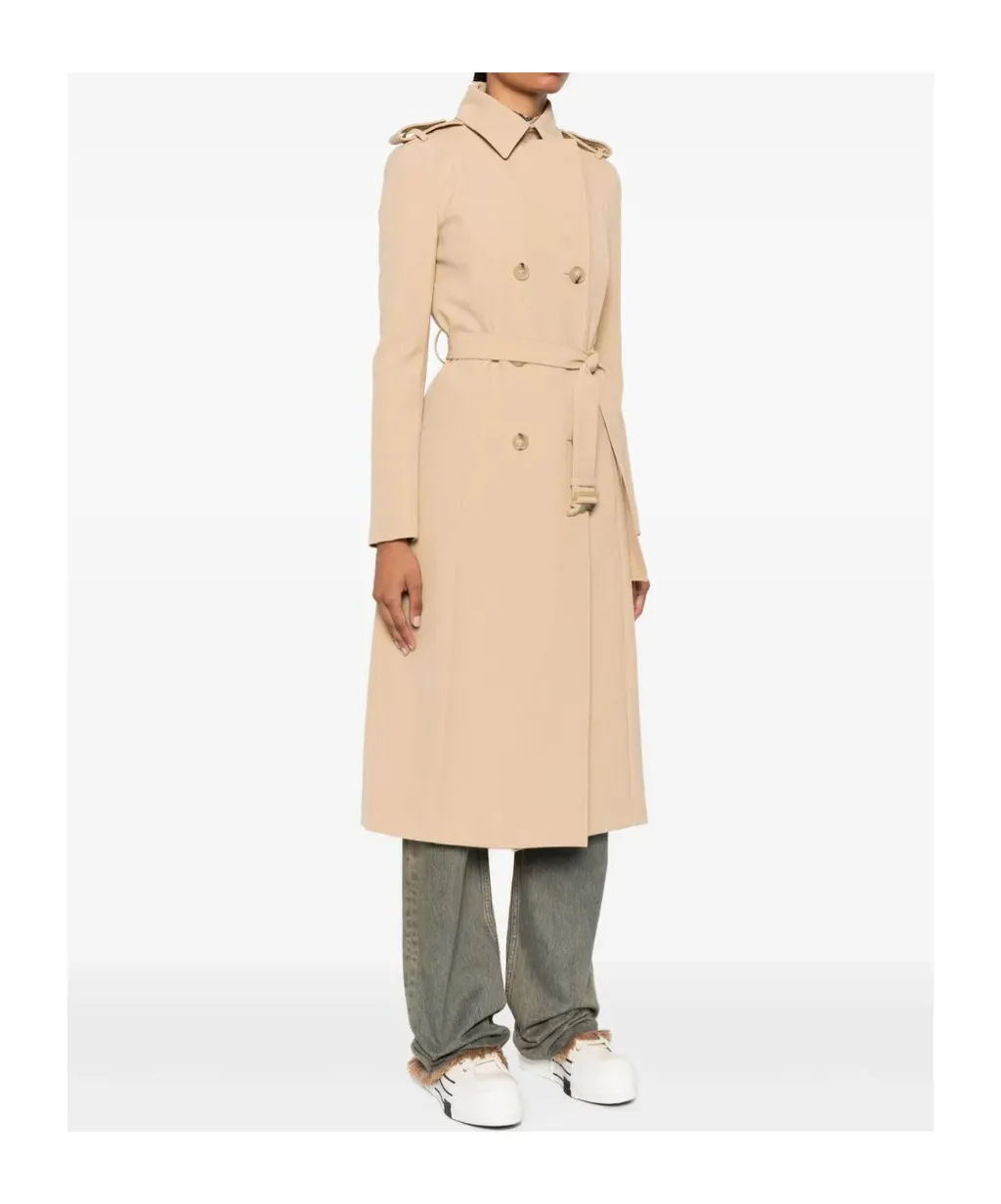Double-Breasted Trench Coat