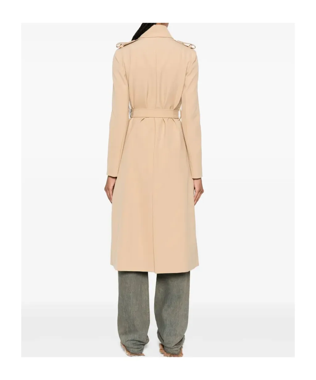 Double-Breasted Trench Coat