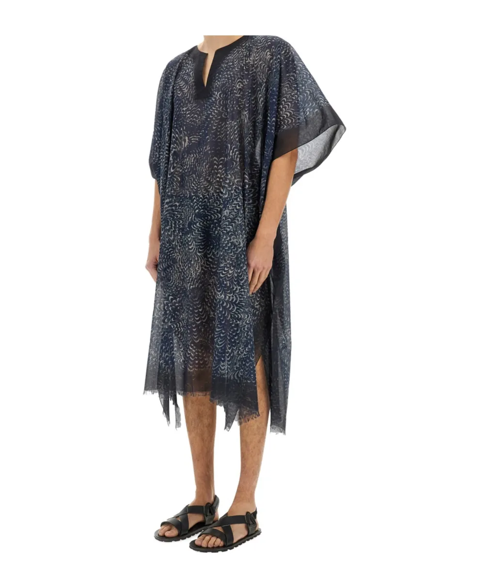Dries Van Noten Printed Kaftan